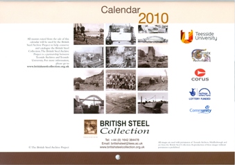 Calendar Back Cover